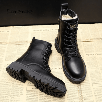 Chloe | Fur-lined leather boots