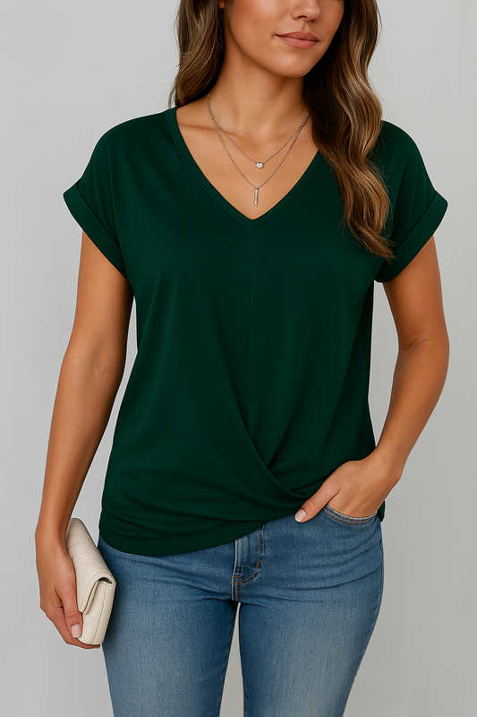 Chloe | Elegant V-neck top