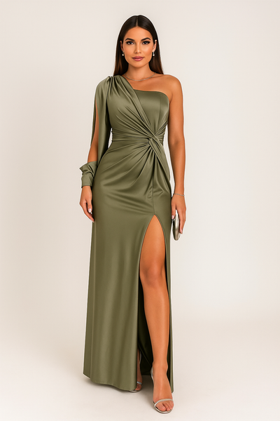 Chloe | Satin dress