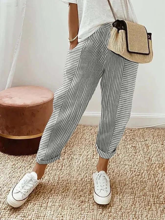 Chloe | Striped trousers