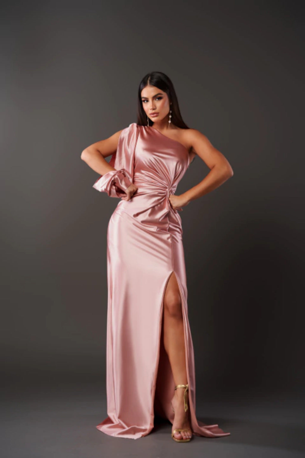 Chloe | Satin dress