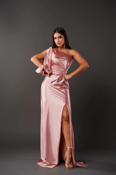 Chloe | Satin dress