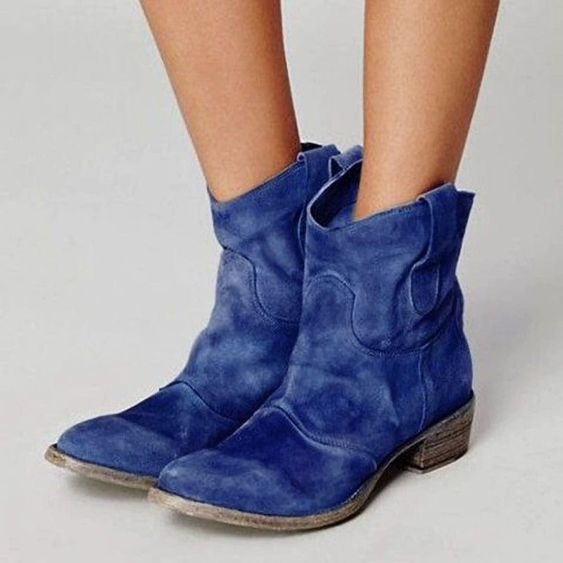 Chloe | Suede western boots