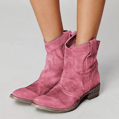 Chloe | Suede western boots