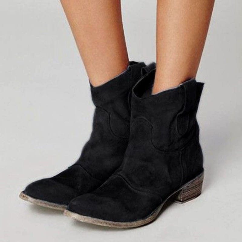 Chloe | Suede western boots