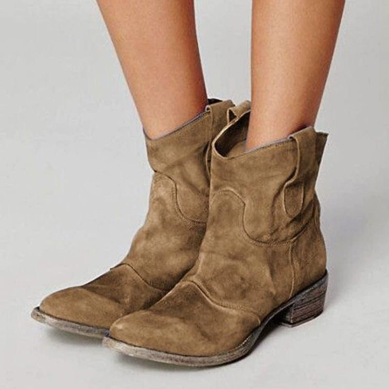Chloe | Suede western boots