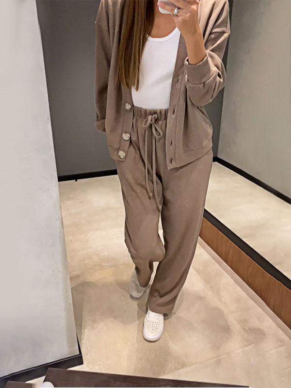 Chloe | Knitted 2-piece comfort set