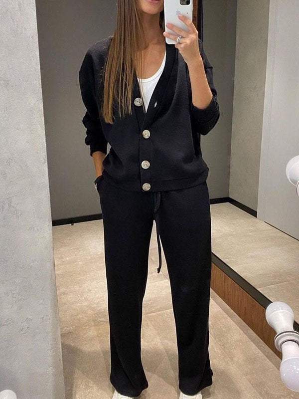 Chloe | Knitted 2-piece comfort set