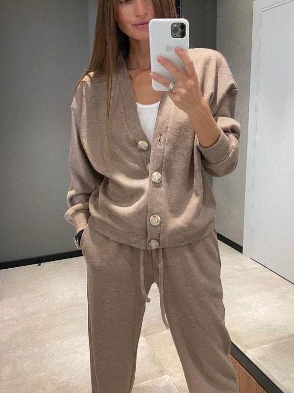 Chloe | Knitted 2-piece comfort set
