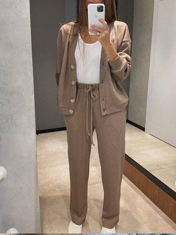 Chloe | Knitted 2-piece comfort set