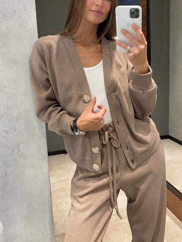 Chloe | Knitted 2-piece comfort set