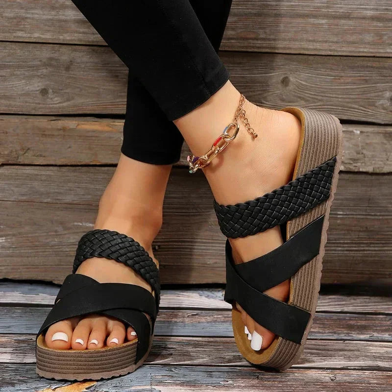 Chloe | Orthopaedic leather sandals