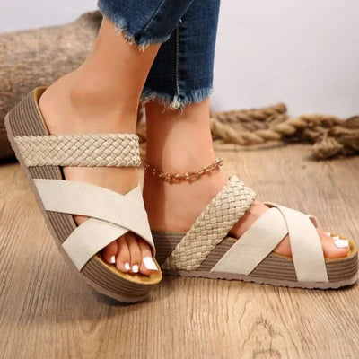 Chloe | Orthopaedic leather sandals