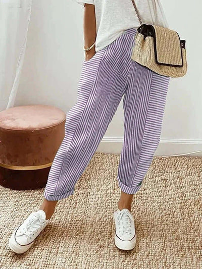Chloe | Striped trousers