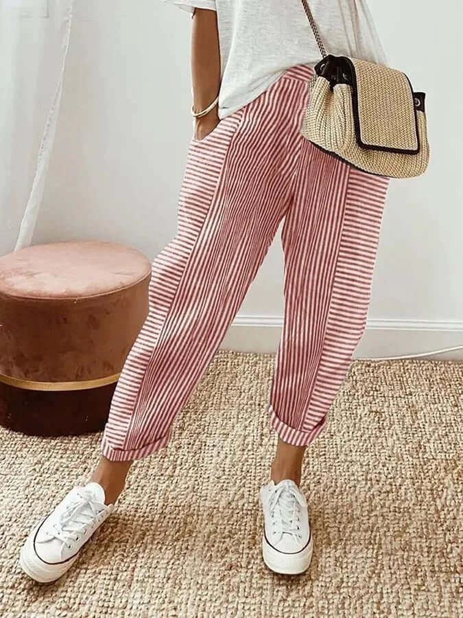 Chloe | Striped trousers