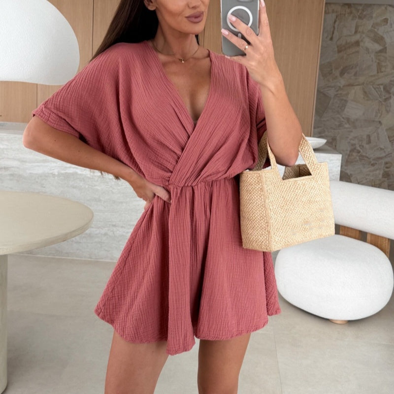 Chloe | Short summer dress with sweetheart neckline