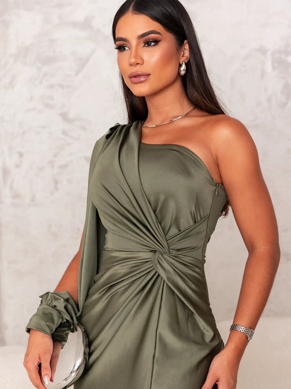Chloe | Satin dress
