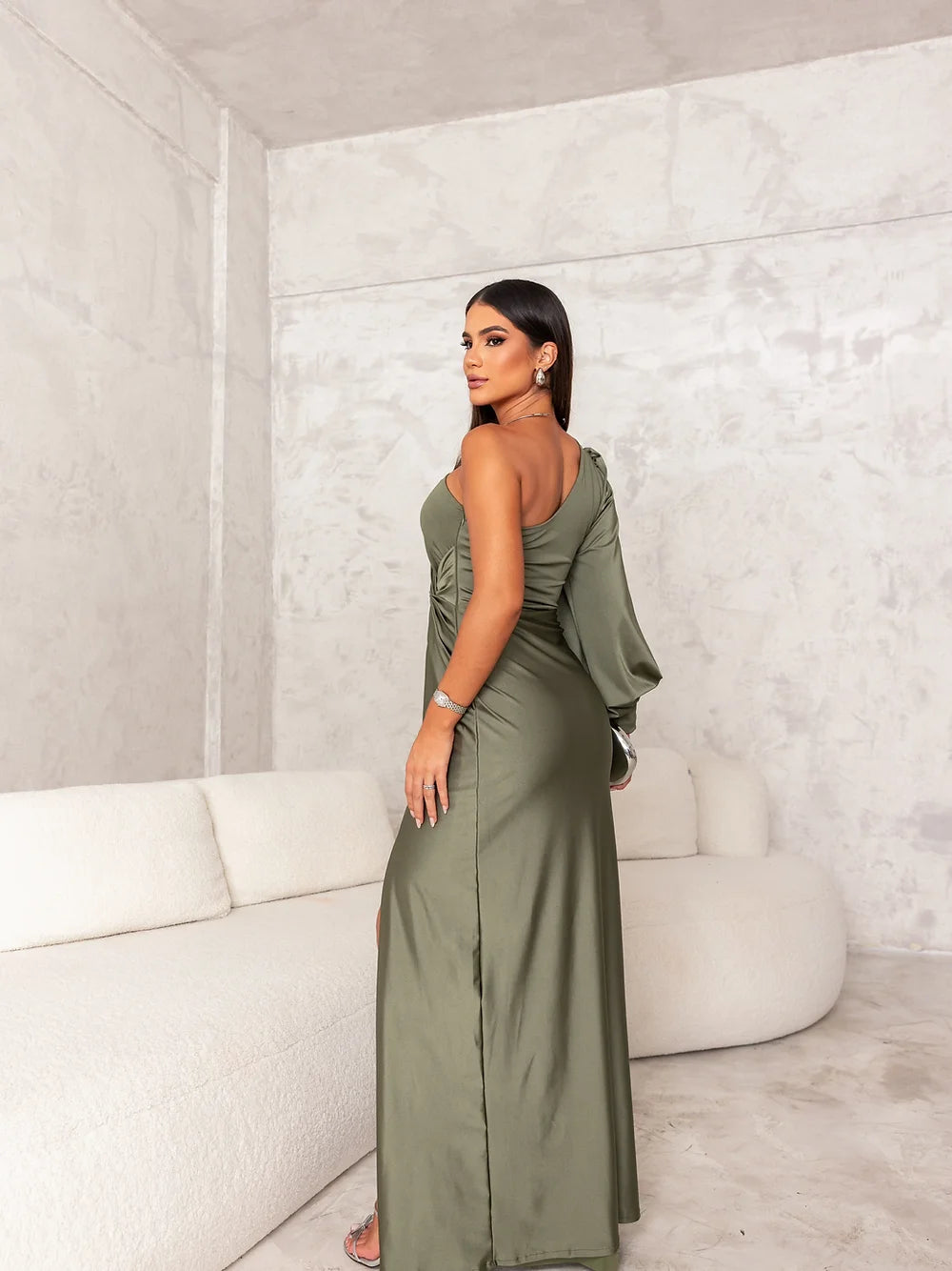 Chloe | Satin dress