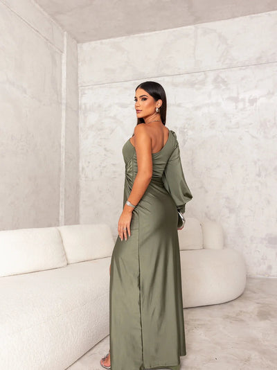 Chloe | Satin dress
