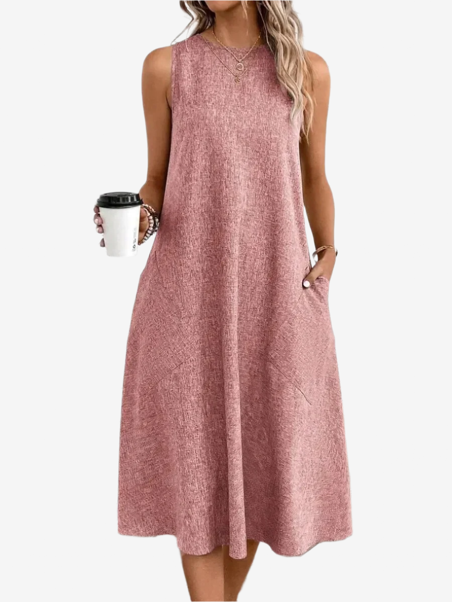 Chloe | Casual linen dress for spring